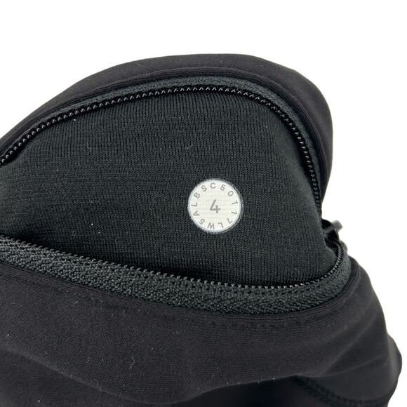 Lululemon Tight Stuff Tight II Black Size 4 Reflective Full On Luxtreme - Picture 5 of 10